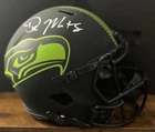 DK Metcalf Signed Seattle Seahawks Full Sized Eclipse Helmet Beckett Certified