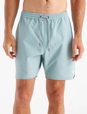  78 Free Fly Men's Andros Swim Trunks 7" - Ocean Mist - Medium - New With Tags