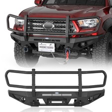 Bumper Brush Guard Bull Bar 2016-2023 Toyota Tacoma Winch Ready D-ring Lights Bumper Brush Guard Bull Bar 2016-2023 Toyota Tacoma Winch Ready D-ring Lights