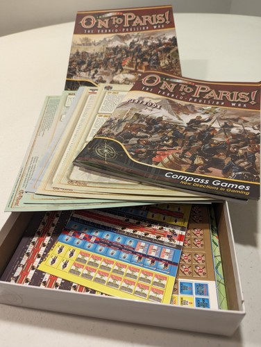 Auf nach Paris - 1870-1871 - Der Franco Preussen Krieg - UNPUNCHED/NM - Kompassspiele - Bild 3 von 3