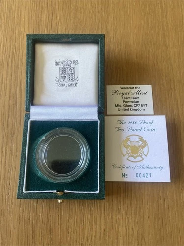 1986 UK 2 Pounds — photo from another recent sale