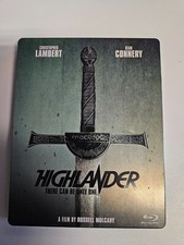 Highlander Immortal Edition Blu ray Steelbook Limited Edition see description