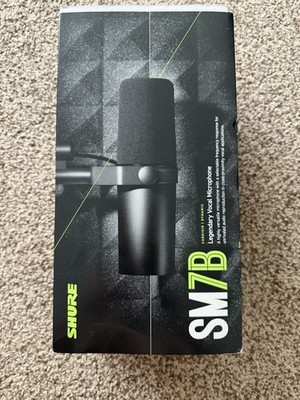 Shure SM7B Cardioid Dynamic Vocal Microphone