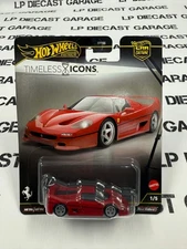 HOT WHEELS Ferrari F50 Red 1:64 Diecast Timeless Icons