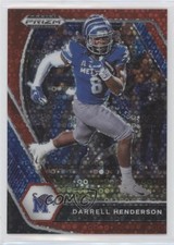 2021 Panini Prizm Draft Picks Red Circles Prizm Darrell Henderson #94 0q3