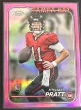 Michael Pratt 2024 Topps Chrome Pink #217 (RC)