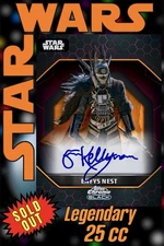 SWCT Erin Kellyman as Enfys Nest Chrome Orange Autograph Legendary Cards 25cc
