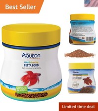3-Pack Betta Food Pellets - Enhancing Fish Color, No Artificial Colors