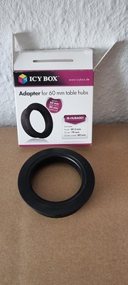 IB-HUBA001 ICY BOX Adapter für USB Hubs 80mm -  60mm neuwertig