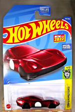2022 Hot Wheels #101 Experimotors 6/10 COUPE CLIP Key Chain Clip Red / Black