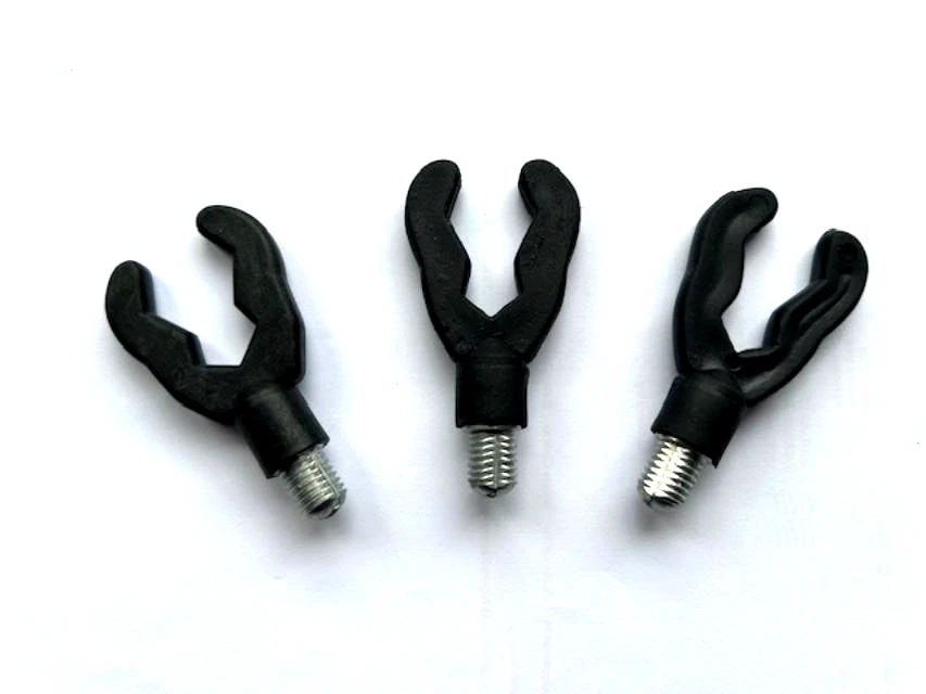 Fishing Rod Stand 4-Pack U-Head Carp Fishing Rod Rest Holders  Fits  Gripper Pod & Bank Stick With UK M3/8 Thread Fishing Rod Holder With M3/8  Thread