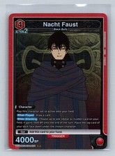 Nacht Faust (079) Foil UE08BT/BCV-1-079 UE08BT: Black Clover Super Rare NM