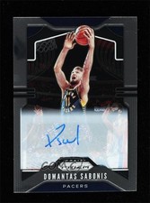 2019-20 Panini Prizm Signatures Domantas Sabonis #215 Auto t6p