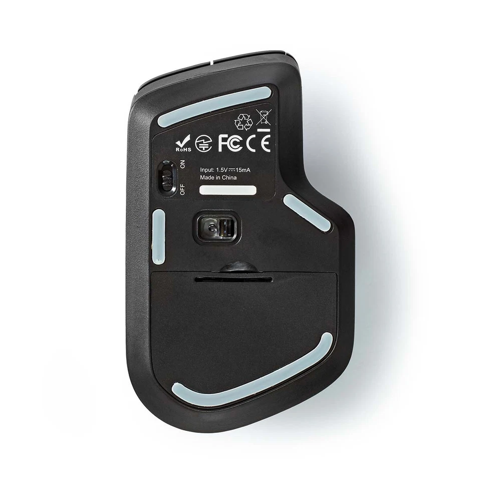 Nedis 6-button wireless mouse with adjustable DPI on/off button - Image 2 of 4