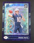 Drake Maye 2024 Donruss Optic Rated Rookie Purple Scope #229 RC
