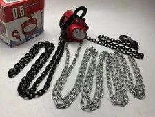 American Power Pull 405 Manual Lift Chain Hoist 1/2 Ton, 10 Feet Height