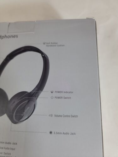 Jelly Comb Wireless Optical TV Headphones with Transmitter and Cables - Picture 3 of 10