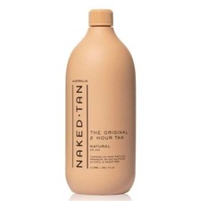 Naked Tan 1Litre Spray Tan Solution -The Original 2hr Natural 8 DHA Fast Dry