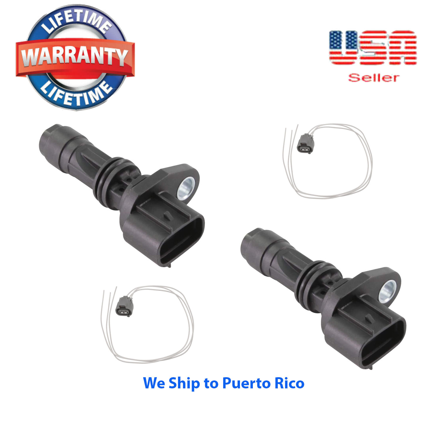 2 XCamshaft Position Sensor CONNECTOR CPS Fits Isuzu Rodeo Sport 3.2L 2001-2003