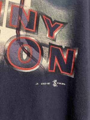 Vintage 1997 Kenny Lofton Atlanta Braves MLB T Shirt Xl Joy