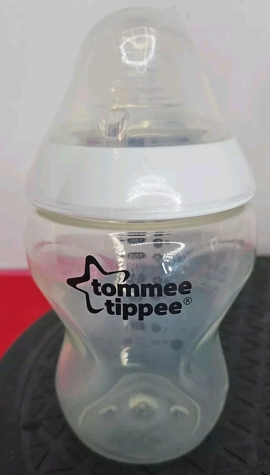 3 botellas Tommee Tippee 9 oz incluye pezones y tapas rosa blanco Foto 3 de 4