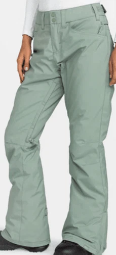 Roxy Nadia Womens Lily Pad Green DryFlight 10k Adj Snow Ski Pants NWT L - Large