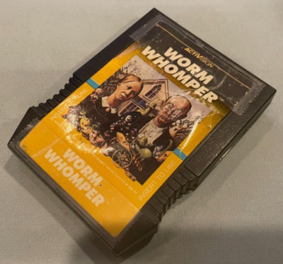 WORM WHOMPER 1983 Activision IntelliVision Authentic Video Game Cartridge TESTED