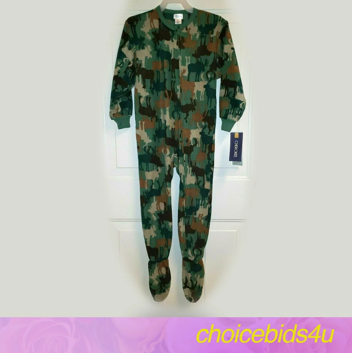 Cherokee footed pajamas new arrivals