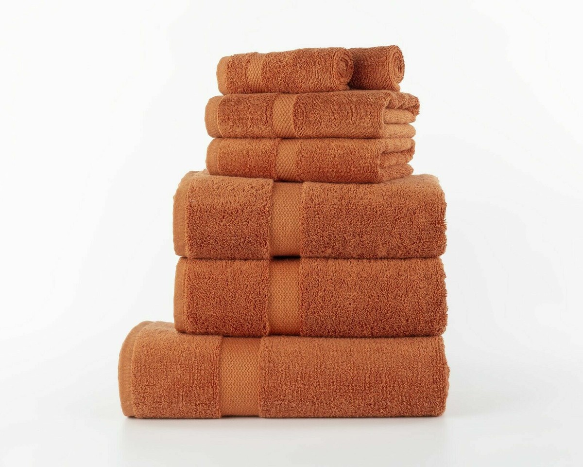 Samina Traders 100% Egyptian Cotton Face & Hand Towels – 600gsm Super Soft, Luxury Feel