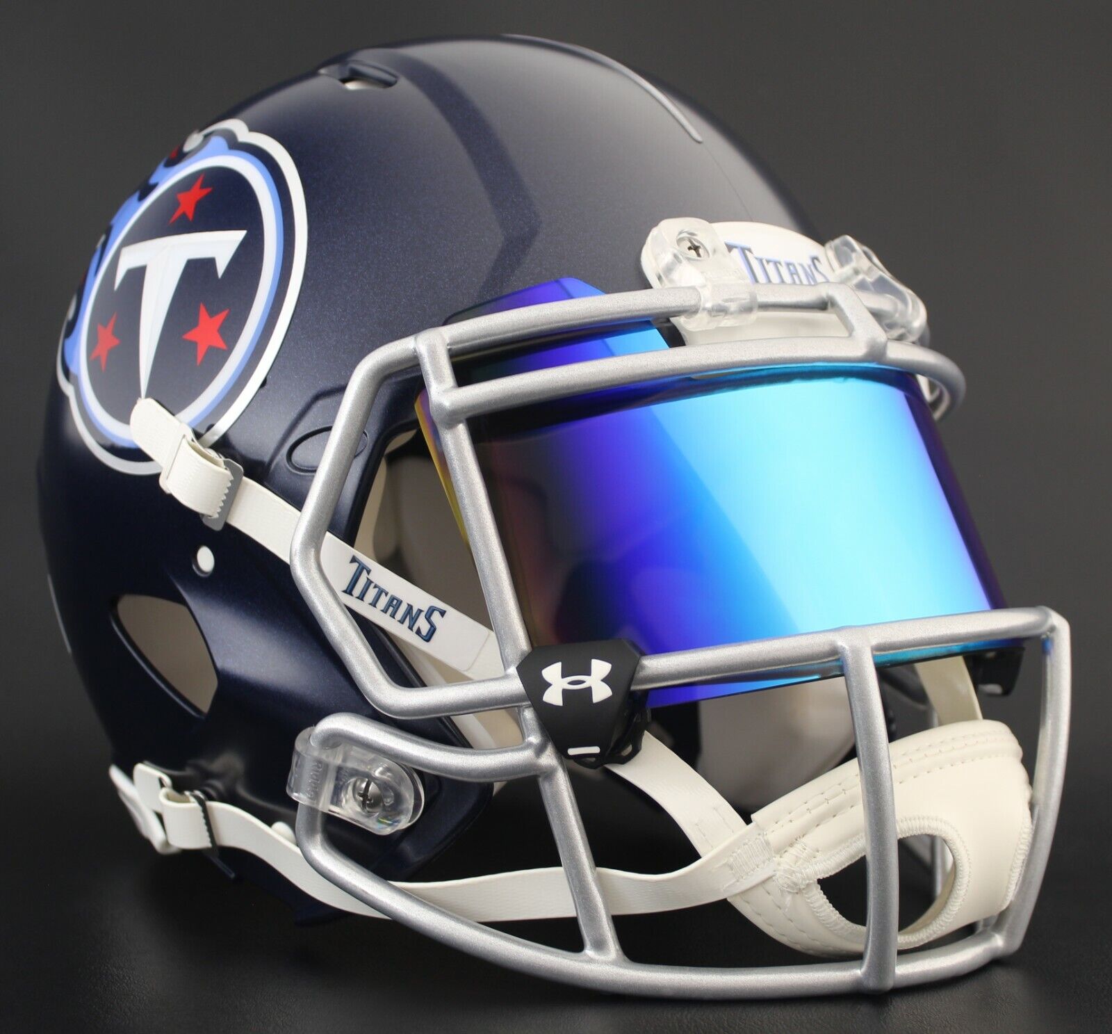 TENNESSEE TITANS NFL Gameday REPLICA Football Helmet w/ Eye Shield Visor