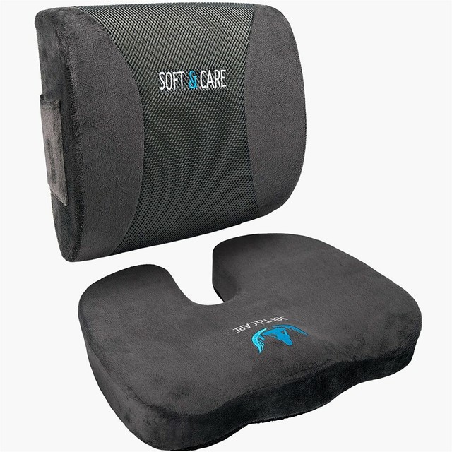 Soft&Care Coccyx Seat Cushion Gray for sale online eBay