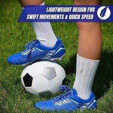 Vizari Valencia Adult Soccer Cleats, Blue, Size-10, VZSE93401M-10