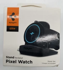 Pixel Watch Charger Stand | Spigen [S354] with Non-Slip Stable Base