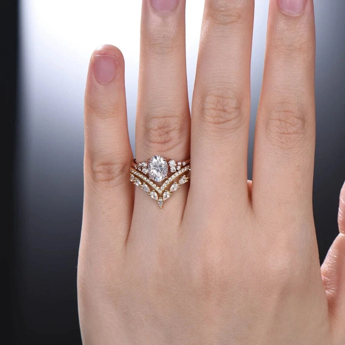 Florina Oval: Oval Solitaire Engagement Ring with a Thin Band | Ken & Dana  Design