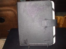 Black Folio Cover Case for Apple iPad Mini 1, 2, 3  2 Screen Protective Cover
