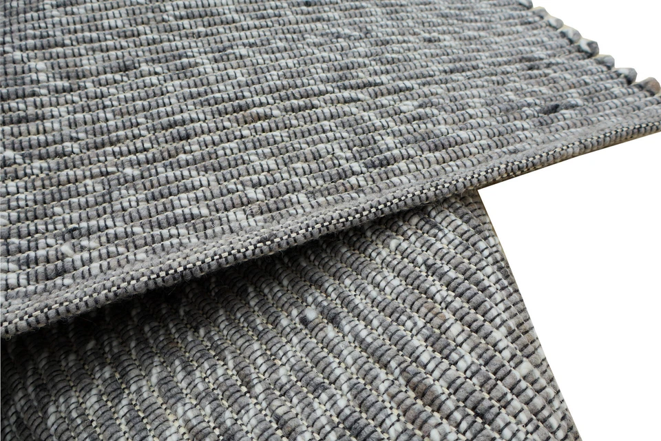 Teppich Paulig Beat Tweed 170x240 cm 100% Wolle beidseitig Verwendbar Handgewebt - Bild 3 von 4