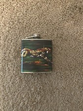 Cheetah Original Art Flask