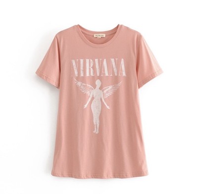 nirvana angel tee