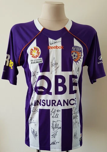 Perth Glory 2010 - 2011 Home football Reebok shirt size M 