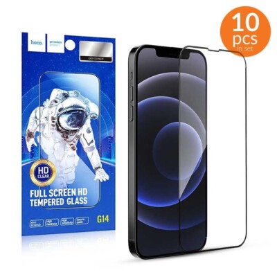 10 Einhe x  iPhone 15 Pro Max Ttempered glass HD 5D Guardian shield