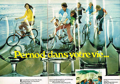 ADVERTISING ADVERTISING 094 1972 PERNOD aperitif (2 pages)