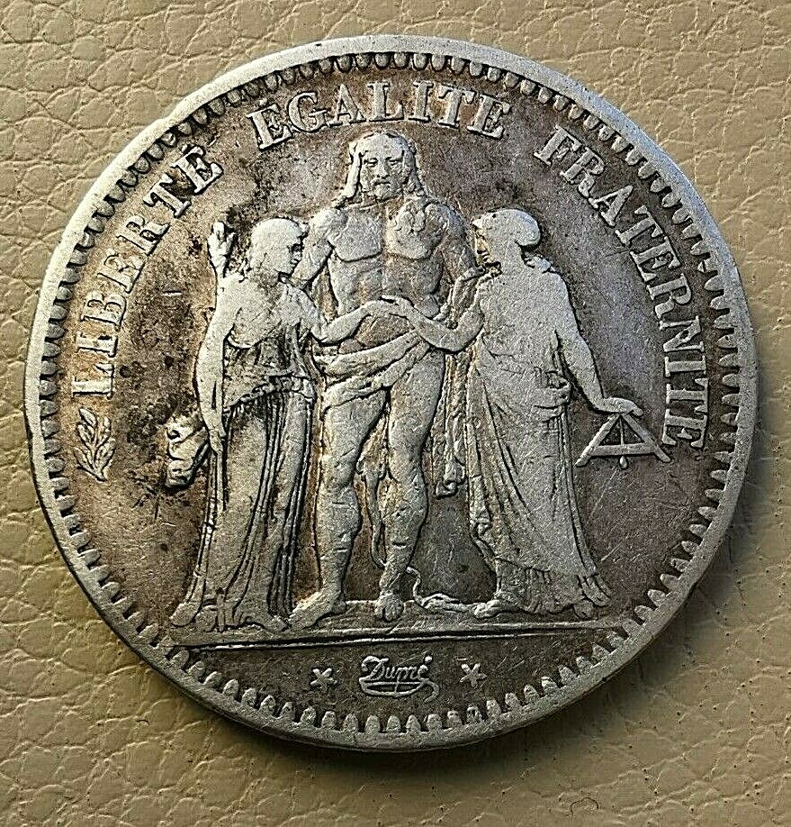 N°69 - Hercule - 5 Francs. 1848 K Bordeaux (R1) Goedkope super speciale prijs