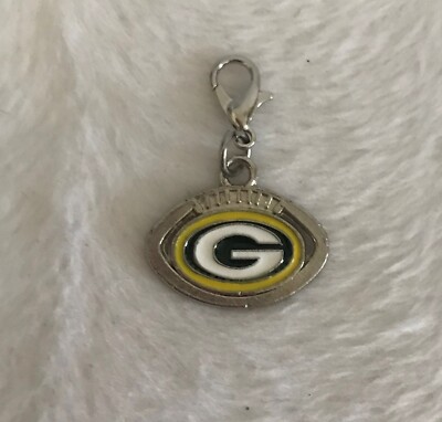 Green Bay Packers Team NFC / NFL Football Pendant Charms Hook or Euro Bead
