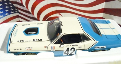 1/18 ( IB ) #42 Chrysler of France, Henri Chemin 1970 Barracuda