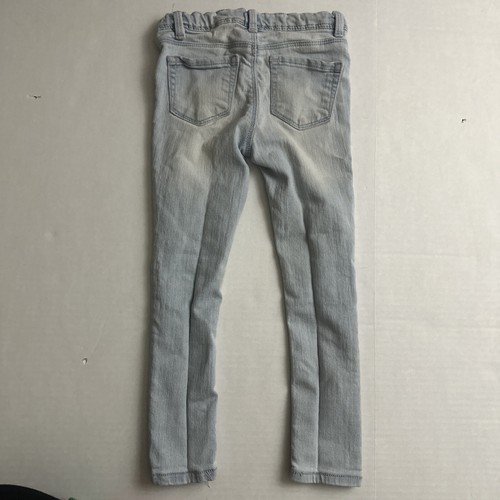 Girl's Pants Blue Spice Size 6 Skinny Distressed Stretch - Picture 5 of 5