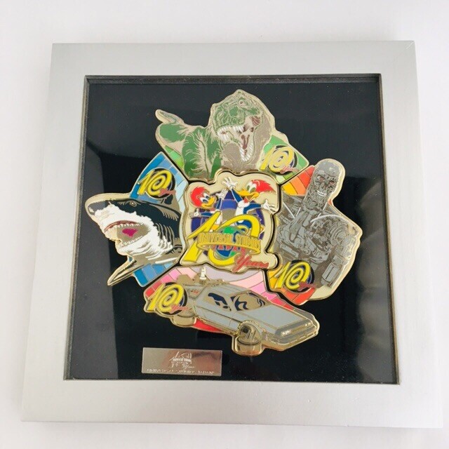 Universal Studios 1st Anniversary ピンズセット UNIVERSAL STUDIOS JAPAN Pins Set 10st Anniversary Special Limited