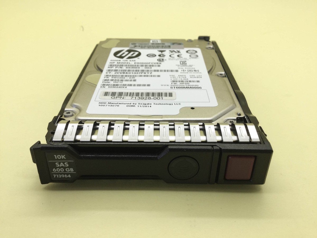 713964-001 HP 600GB 10K 2.5