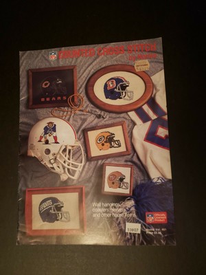 NFL Nomis Counted Cross Stitch Book volume 401All teams | eBay