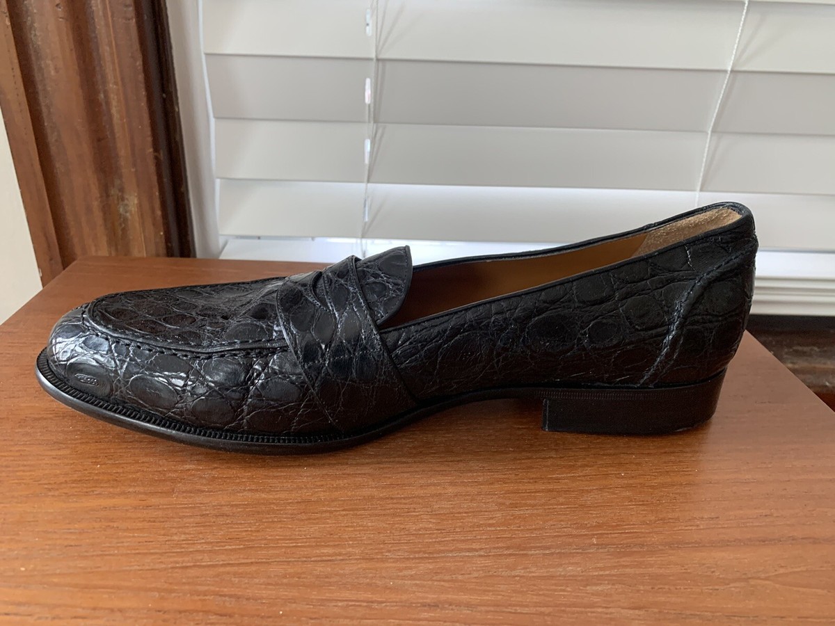 POLO Ralph Lauren Crocodile タッセル　Loafers VERY RARE! Polo Ralph Lauren Alligator Crocodile Kiltie
