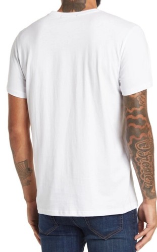 Roberto Cavalli White Logo Graphic Tee Size XL NWT$299 - Picture 3 of 11